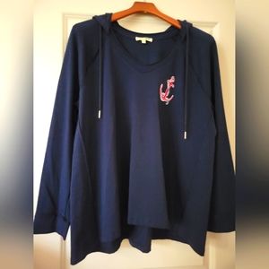 Long Sleeve Tee with Hood